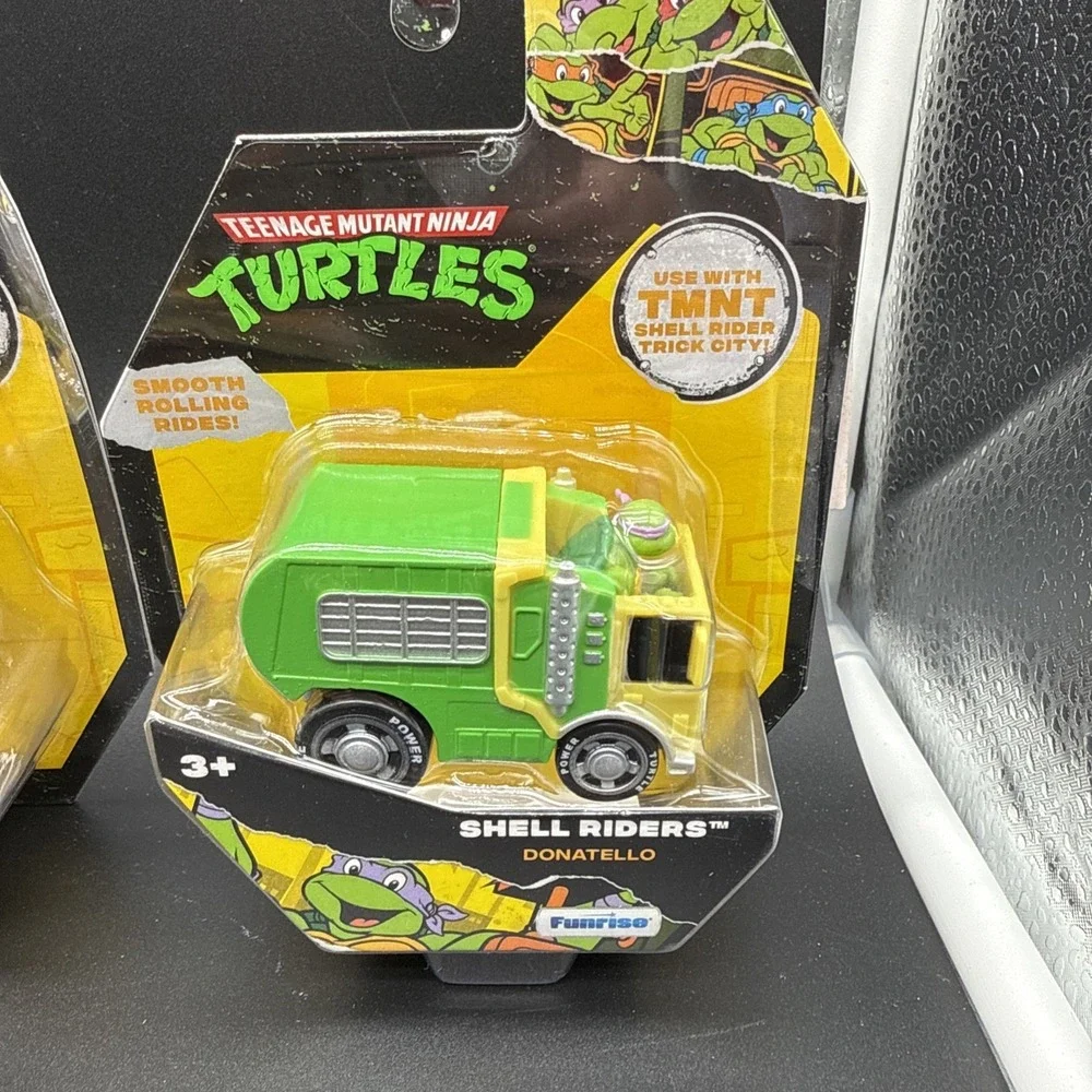 New TMNT Teenage Mutant Ninja Turtles Shell Riders Funrise Diecast Set 5 Cars